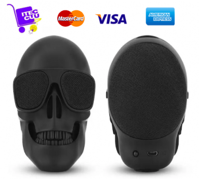 Bocina Bluetooth Calavera